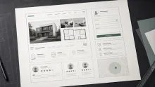 Strukturplan einer Makler-Website mit Objektbereich